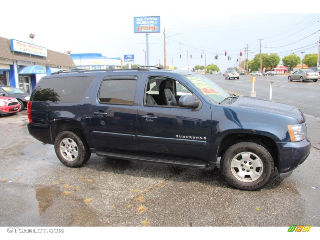 2007 Suburban 1500 LT 4x4 - Dark Blue Metallic / Ebony photo #5