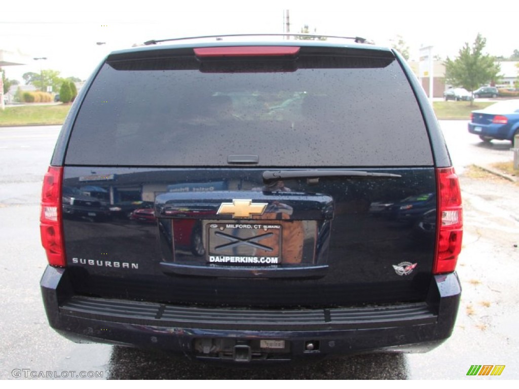 2007 Suburban 1500 LT 4x4 - Dark Blue Metallic / Ebony photo #7