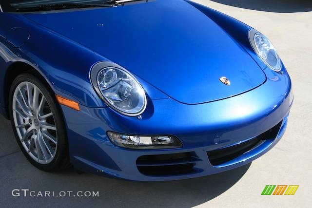 2008 911 Carrera Coupe - Cobalt Blue Metallic / Black photo #31