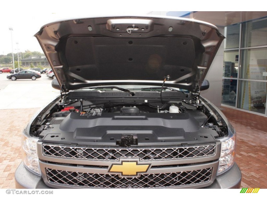 2014 Silverado 2500HD LT Crew Cab 4x4 - Graystone Metallic / Ebony photo #15