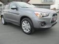 2014 Mercury Gray Metallic Mitsubishi Outlander Sport SE AWD  photo #1