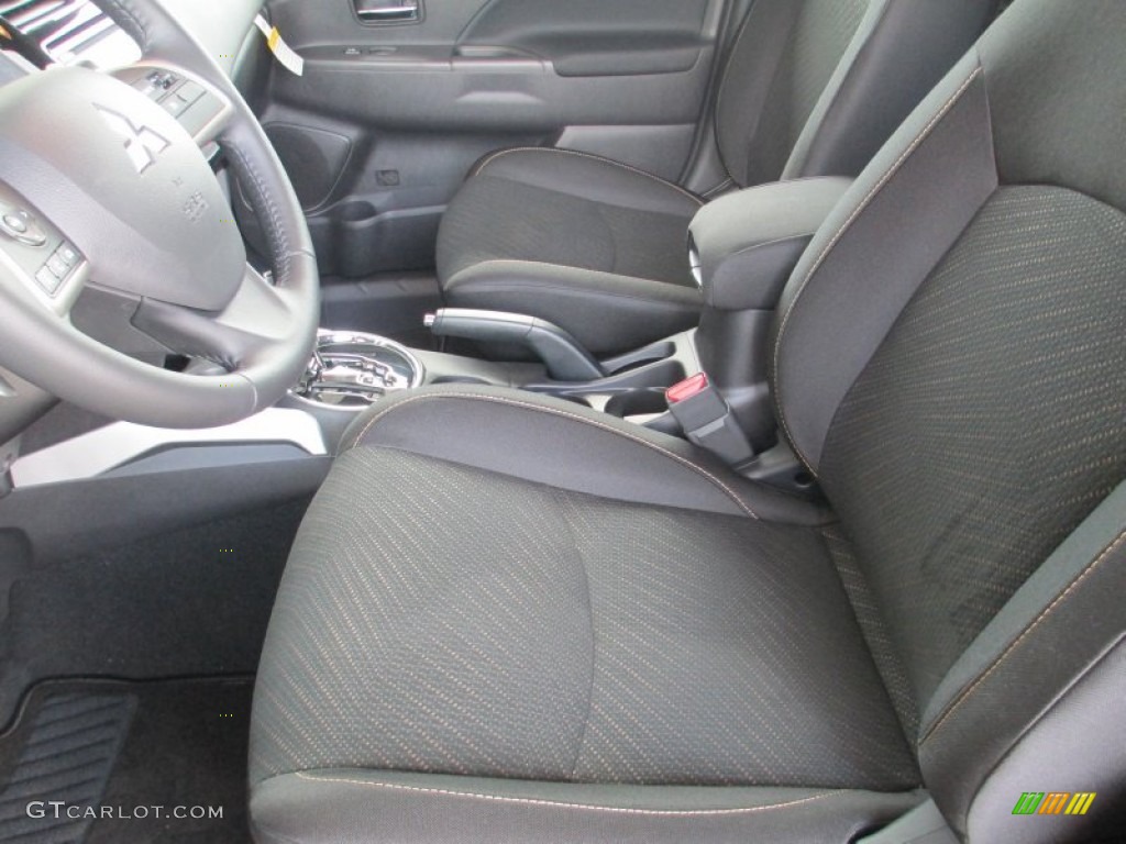 Black Interior 2014 Mitsubishi Outlander Sport SE AWD Photo #85694795