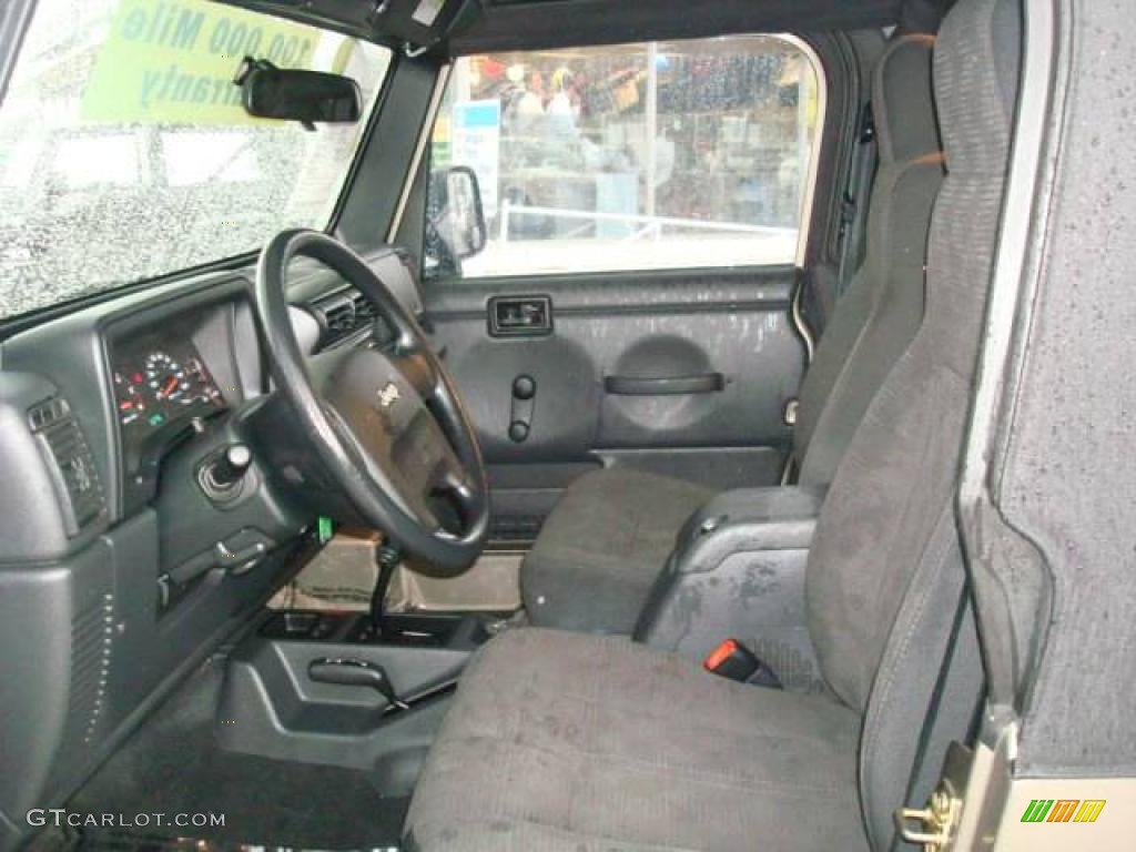 2004 Wrangler X 4x4 - Light Khaki Metallic / Dark Slate Gray photo #22