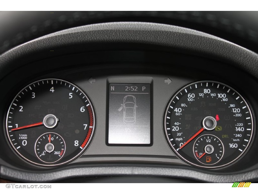 2014 Volkswagen Passat 1.8T SEL Premium Gauges Photo #85695413