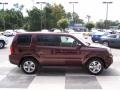 2013 Dark Cherry Pearl Honda Pilot EX-L  photo #3