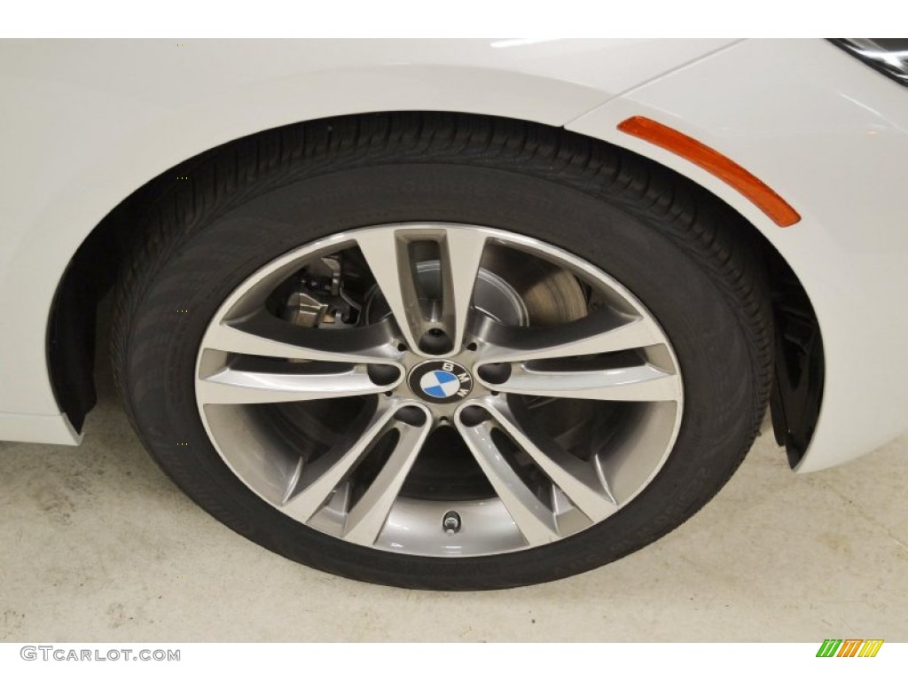 2014 3 Series 328i xDrive Gran Turismo - Mineral White Metallic / Coral Red/Black photo #3