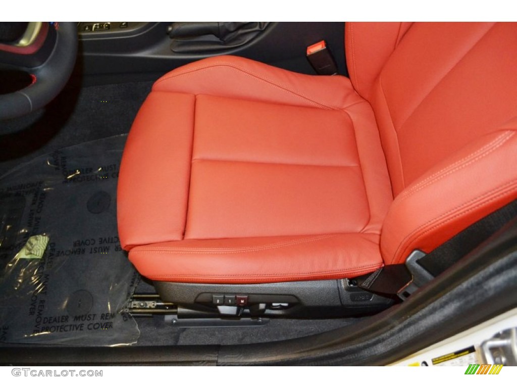 2014 3 Series 328i xDrive Gran Turismo - Mineral White Metallic / Coral Red/Black photo #7