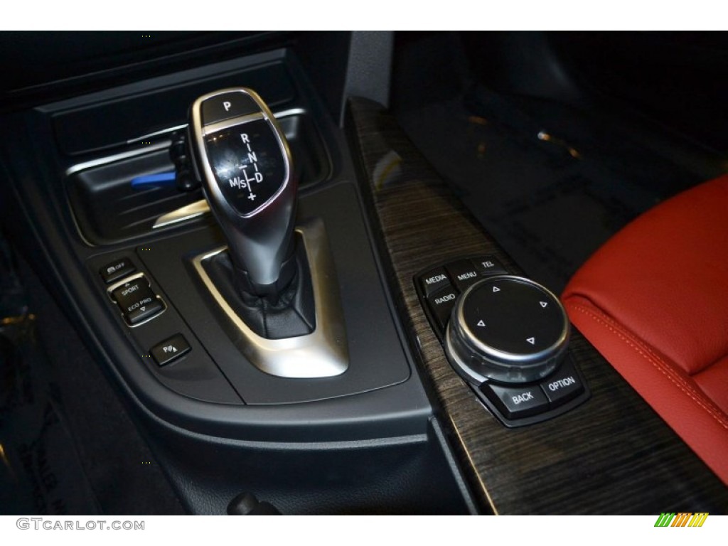 2014 3 Series 328i xDrive Gran Turismo - Mineral White Metallic / Coral Red/Black photo #9