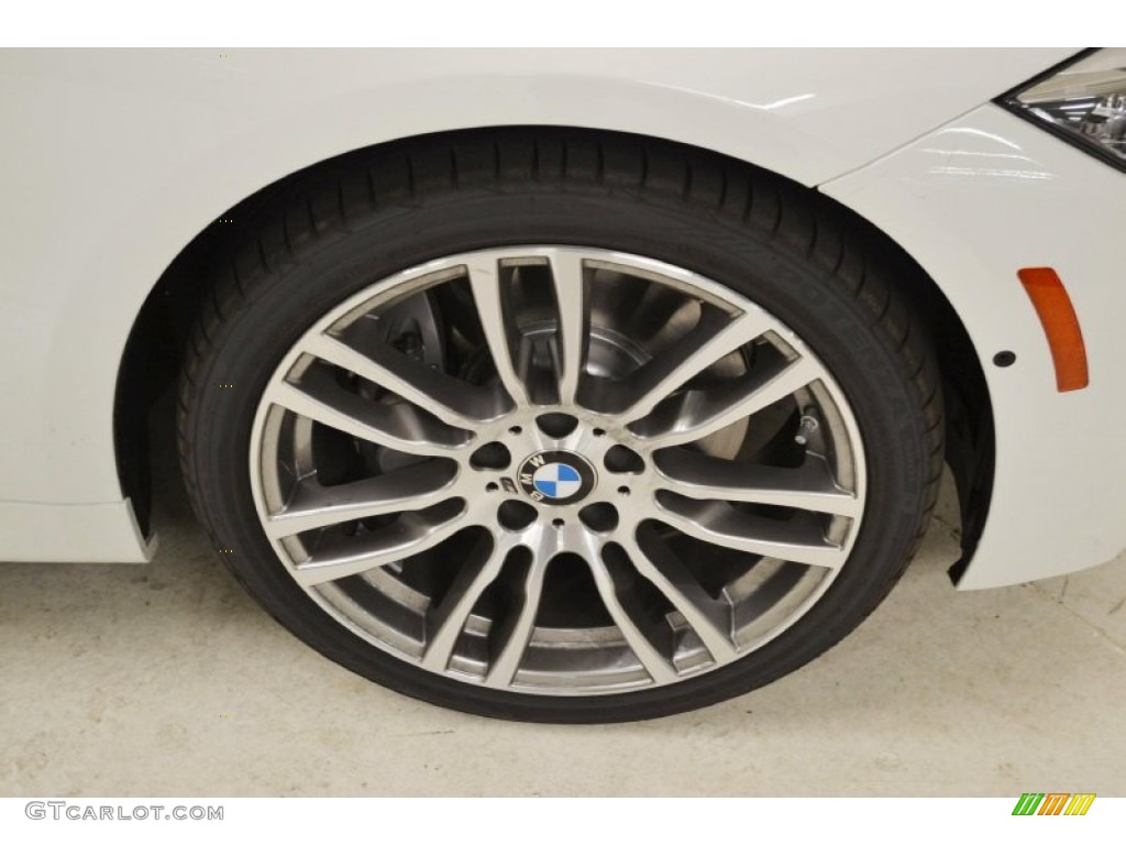 2013 3 Series 335i Sedan - Alpine White / Black photo #3