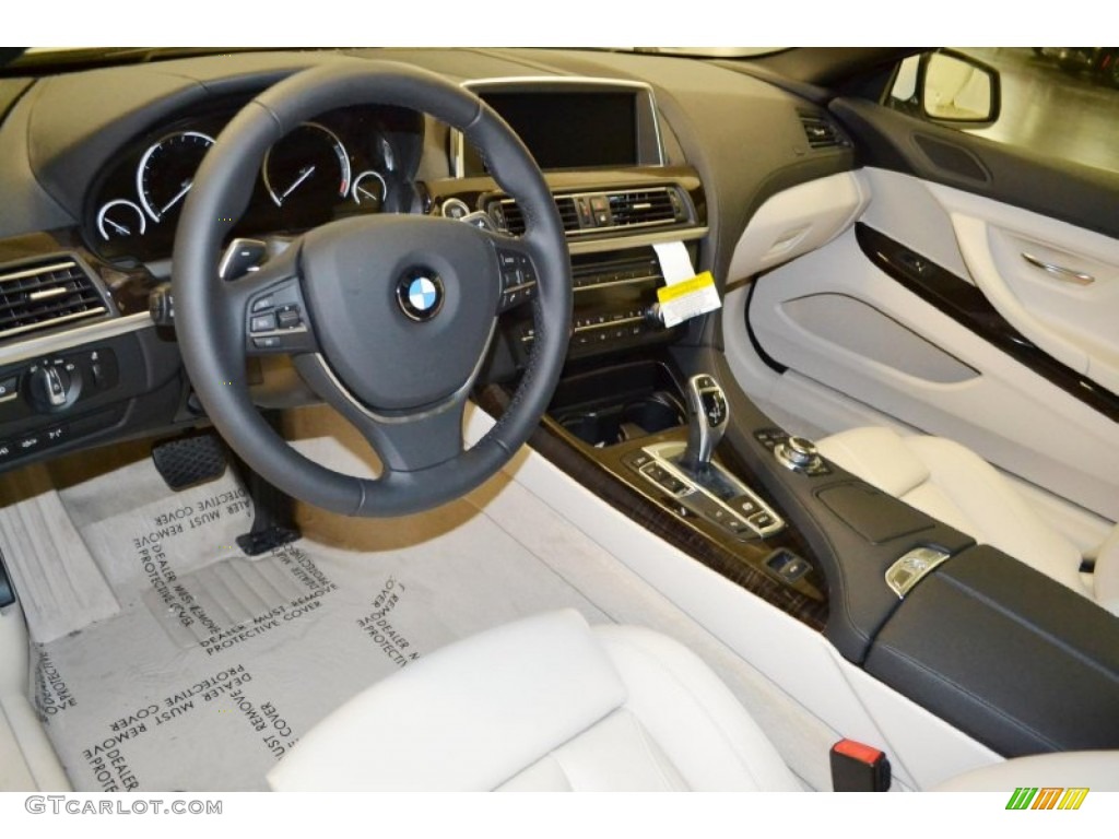 2013 6 Series 650i Convertible - Alpine White / Ivory White photo #5