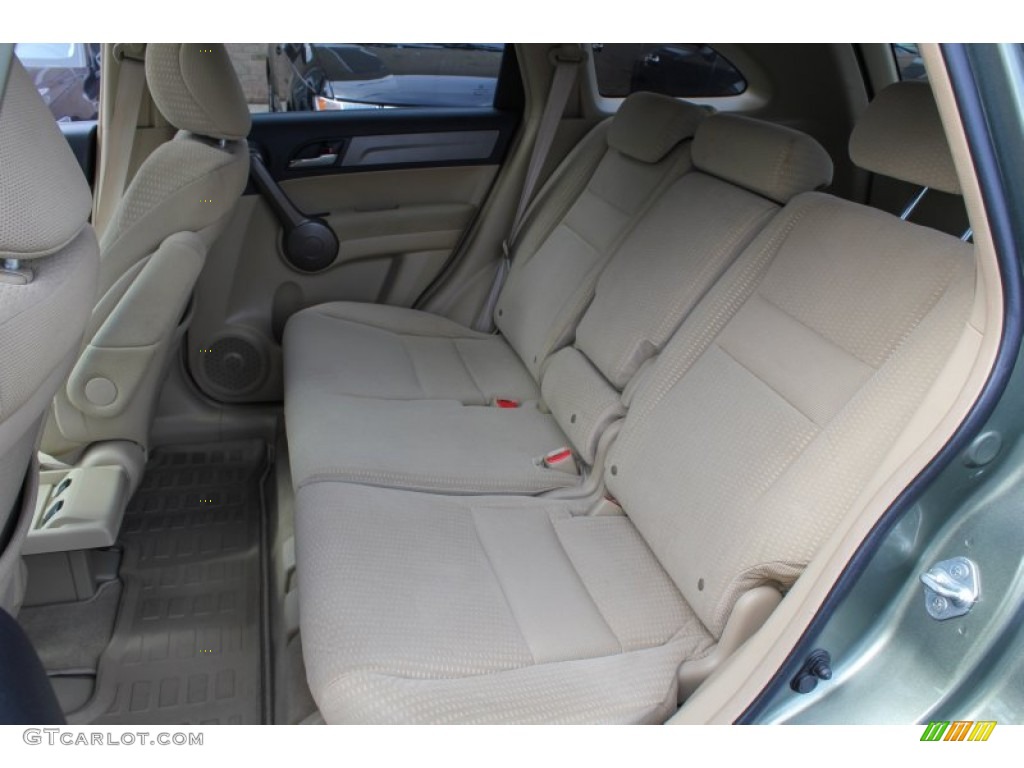 2008 CR-V EX 4WD - Green Tea Metallic / Ivory photo #15