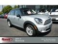 2014 Crystal Silver Metallic Mini Cooper Countryman  photo #1