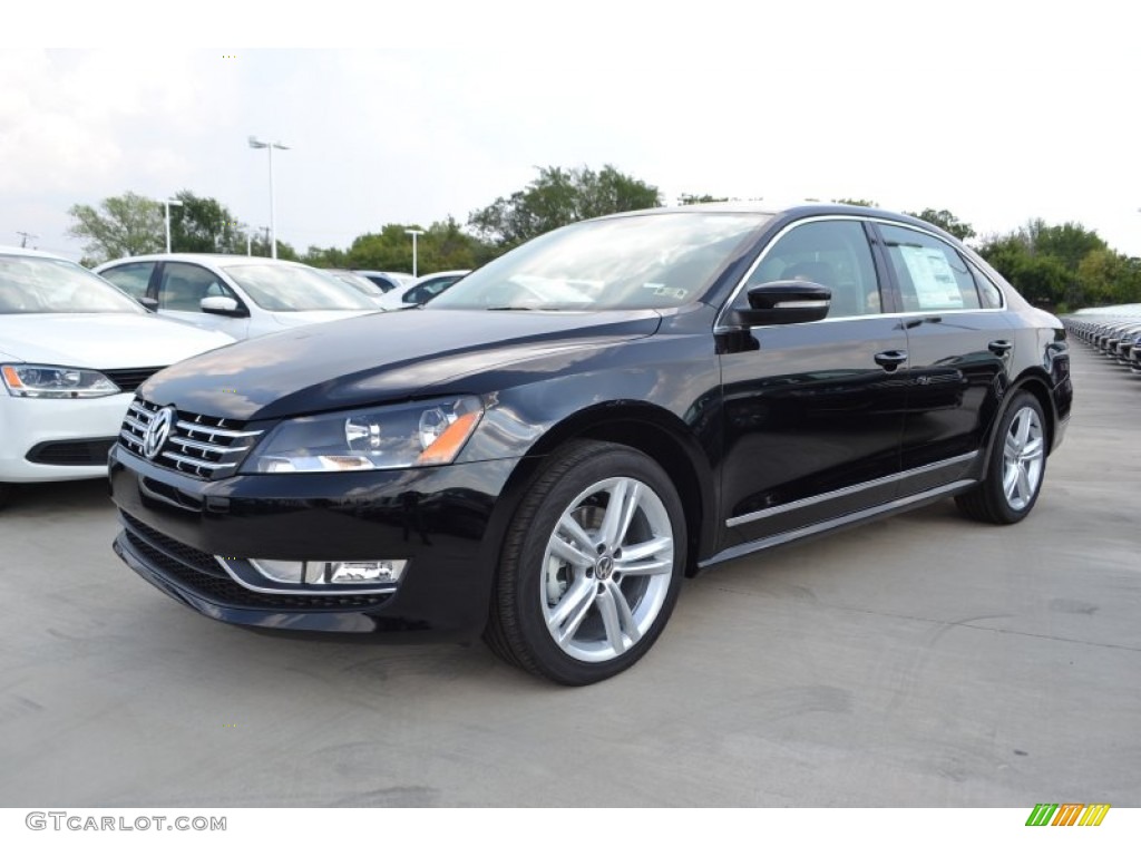 Black 2014 Volkswagen Passat 1.8T SEL Premium Exterior Photo #85697564