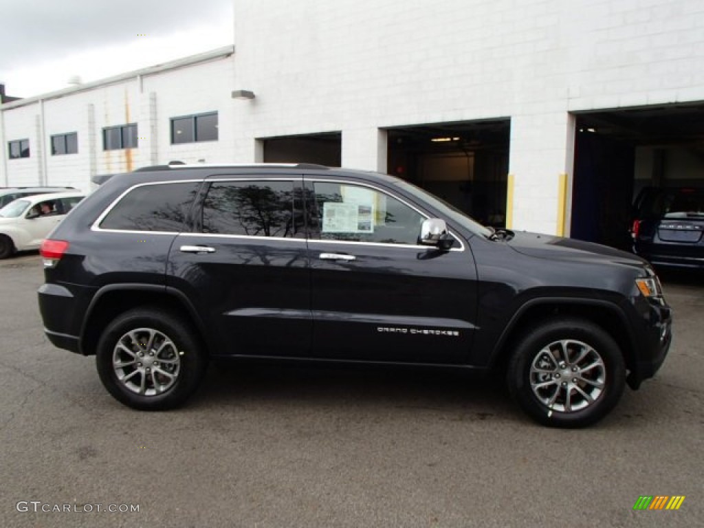 2014 Grand Cherokee Limited 4x4 - Maximum Steel Metallic / Morocco Black photo #5