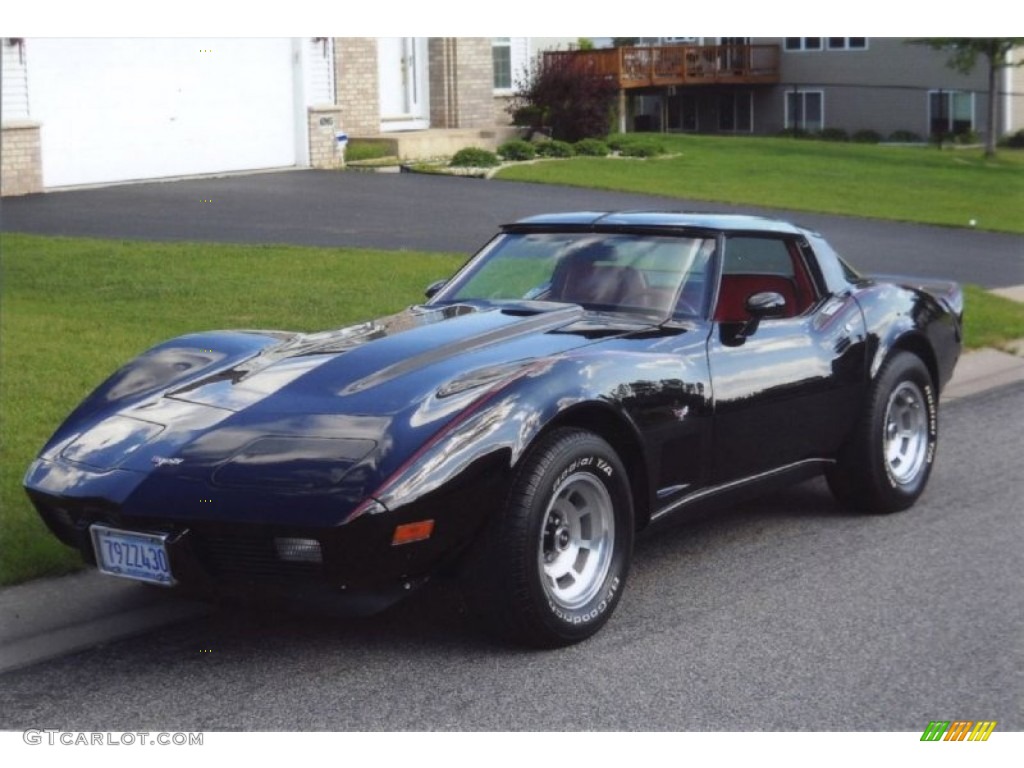 Black 1979 Chevrolet Corvette Coupe Exterior Photo #85698852