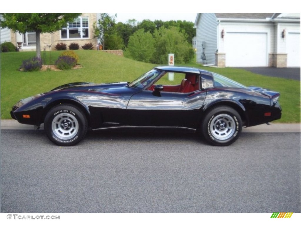 Black 1979 Chevrolet Corvette Coupe Exterior Photo #85698880
