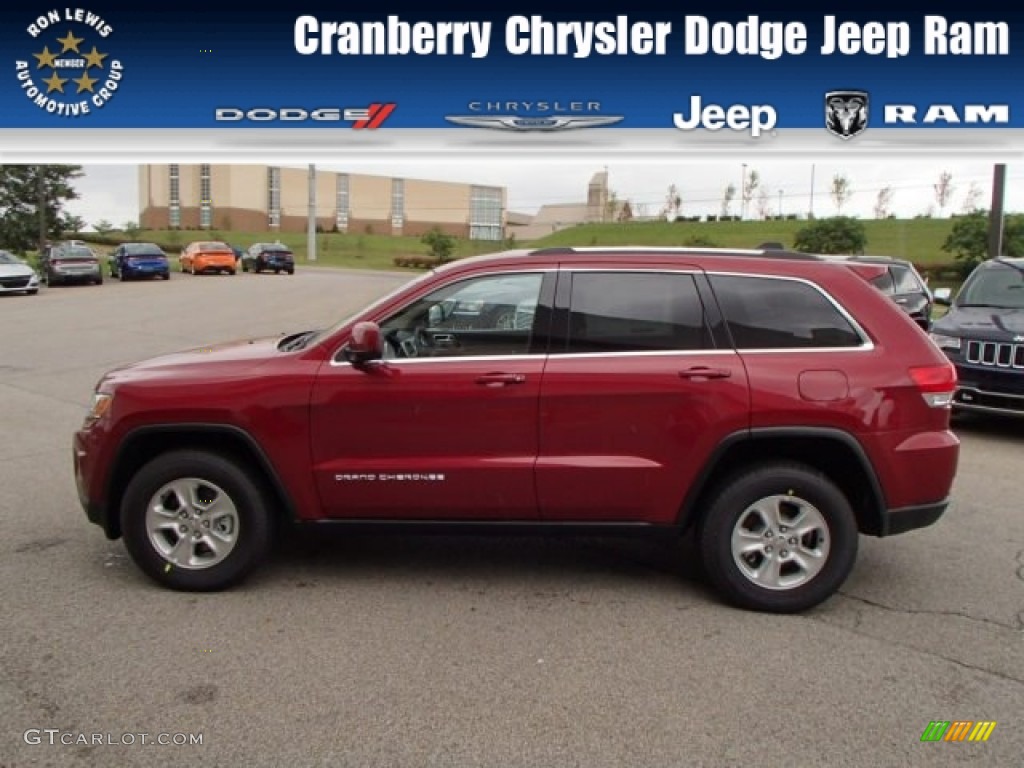 2014 Grand Cherokee Laredo 4x4 - Deep Cherry Red Crystal Pearl / New Zealand Black/Light Frost photo #1