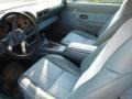 1977 Chevrolet Camaro Light Blue Interior Prime Interior Photo