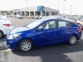 Marathon Blue - Accent GLS 4 Door Photo No. 3