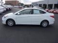 2013 Century White Hyundai Accent GLS 4 Door  photo #3