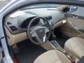 2013 Century White Hyundai Accent GLS 4 Door  photo #5