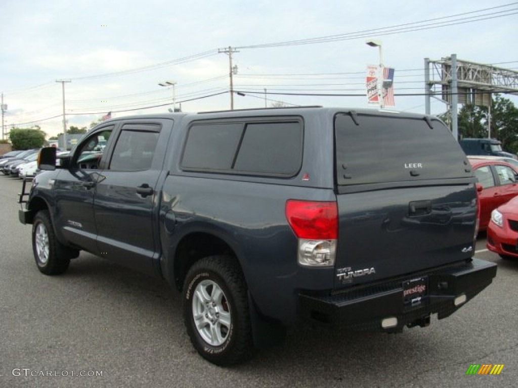 2008 Tundra CrewMax 4x4 - Slate Gray Metallic / Graphite Gray photo #4