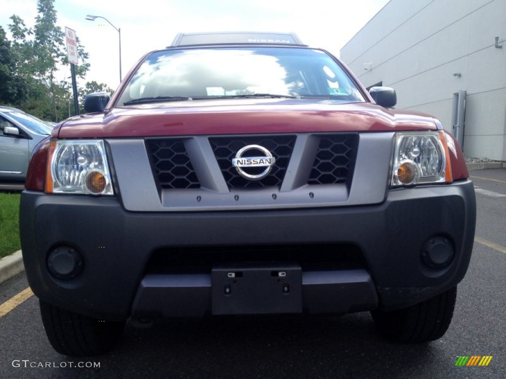 2007 Xterra S 4x4 - Red Brawn Metallic / Steel/Graphite photo #2