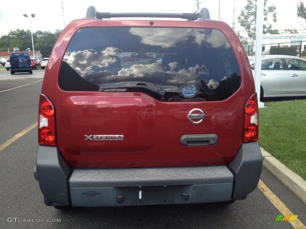 2007 Xterra S 4x4 - Red Brawn Metallic / Steel/Graphite photo #6