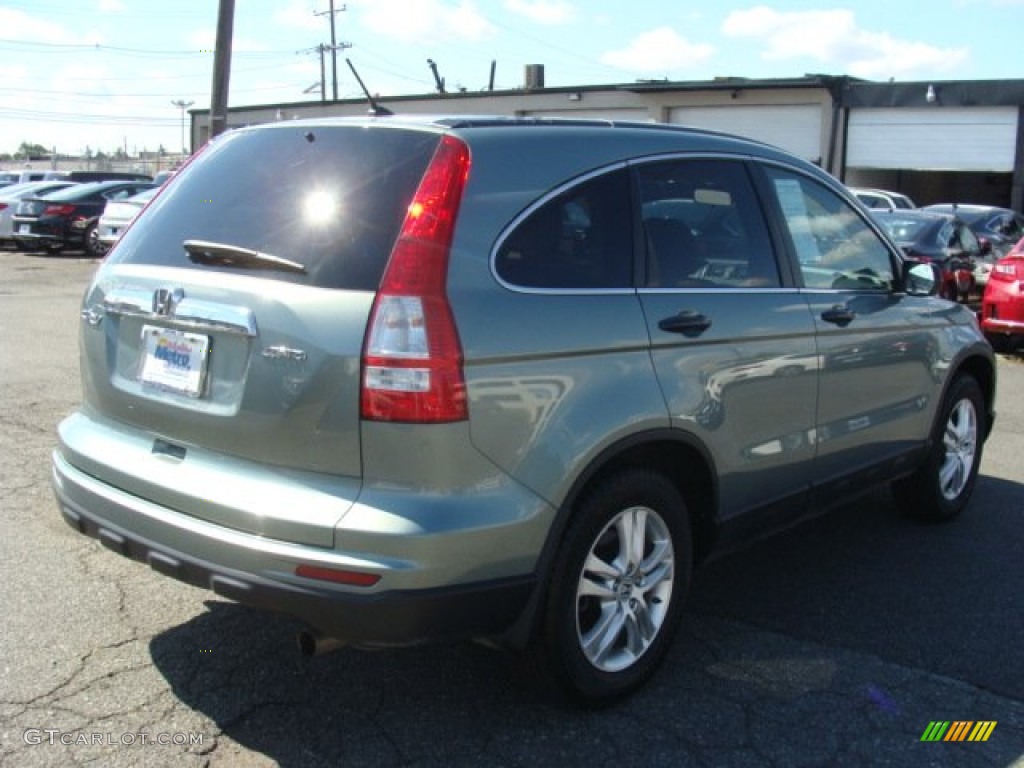 2010 CR-V EX AWD - Opal Sage Metallic / Ivory photo #4