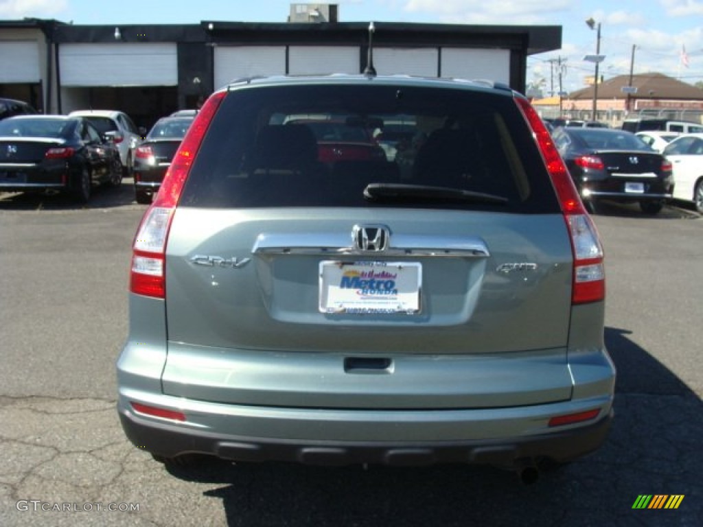 2010 CR-V EX AWD - Opal Sage Metallic / Ivory photo #5