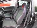 Black 2005 Honda Civic Si Hatchback Interior Color