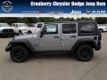 2014 Billet Silver Metallic Jeep Wrangler Unlimited Sport 4x4  photo #1