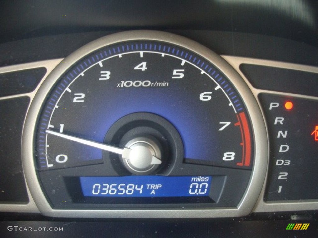 2010 Civic LX-S Sedan - Crystal Black Pearl / Gray photo #10