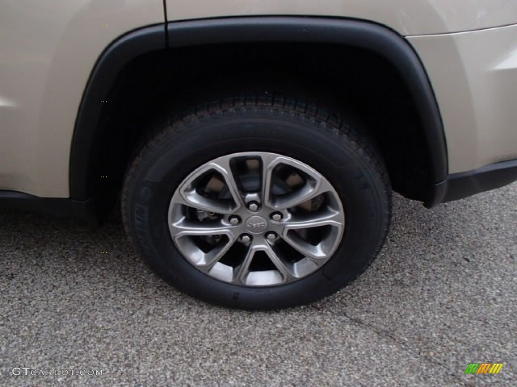 2014 Grand Cherokee Limited 4x4 - Cashmere Pearl / New Zealand Black/Light Frost photo #9