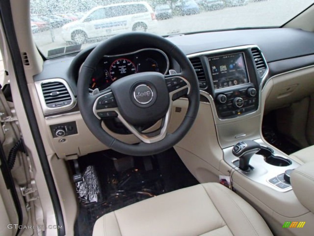 2014 Grand Cherokee Limited 4x4 - Cashmere Pearl / New Zealand Black/Light Frost photo #12