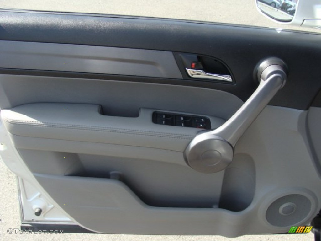 2009 CR-V EX-L 4WD - Alabaster Silver Metallic / Gray photo #7
