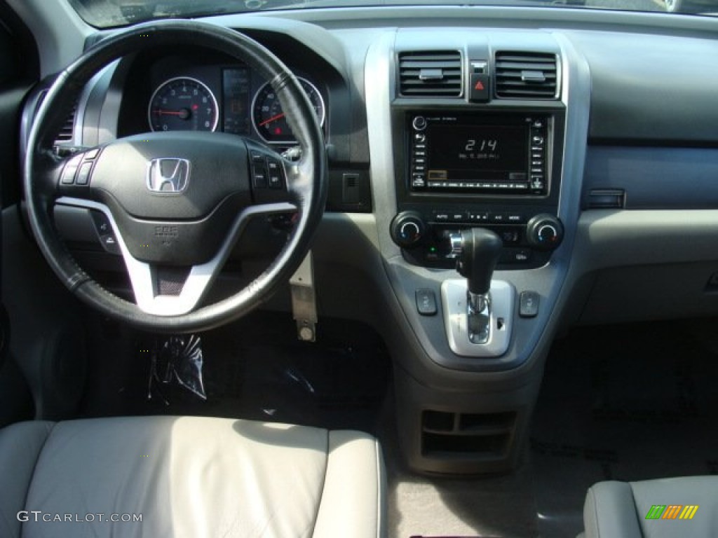 2009 CR-V EX-L 4WD - Alabaster Silver Metallic / Gray photo #10