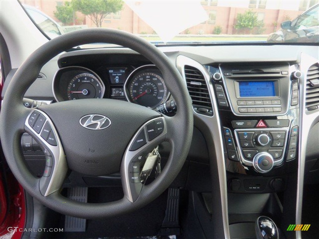 2013 Elantra GT - Red / Black photo #6
