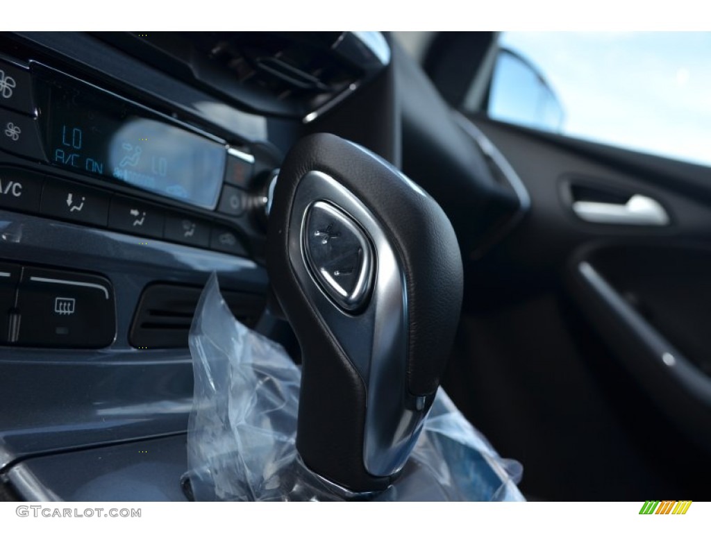 2014 Focus Titanium Hatchback - Sterling Gray / Charcoal Black photo #18