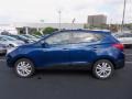 2013 Iris Blue Hyundai Tucson Limited  photo #4