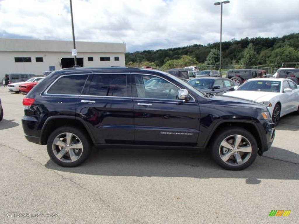 2014 Grand Cherokee Limited 4x4 - True Blue Pearl / Morocco Black photo #5