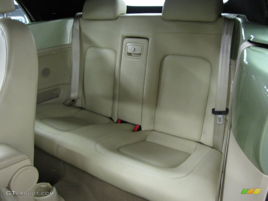 2008 New Beetle S Convertible - Gecko Green / Cream Beige photo #10