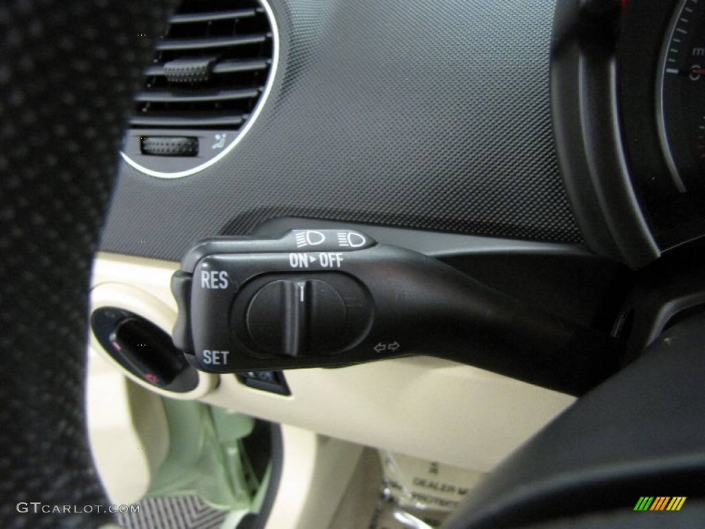 2008 New Beetle S Convertible - Gecko Green / Cream Beige photo #16