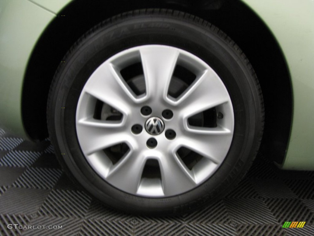 2008 New Beetle S Convertible - Gecko Green / Cream Beige photo #22