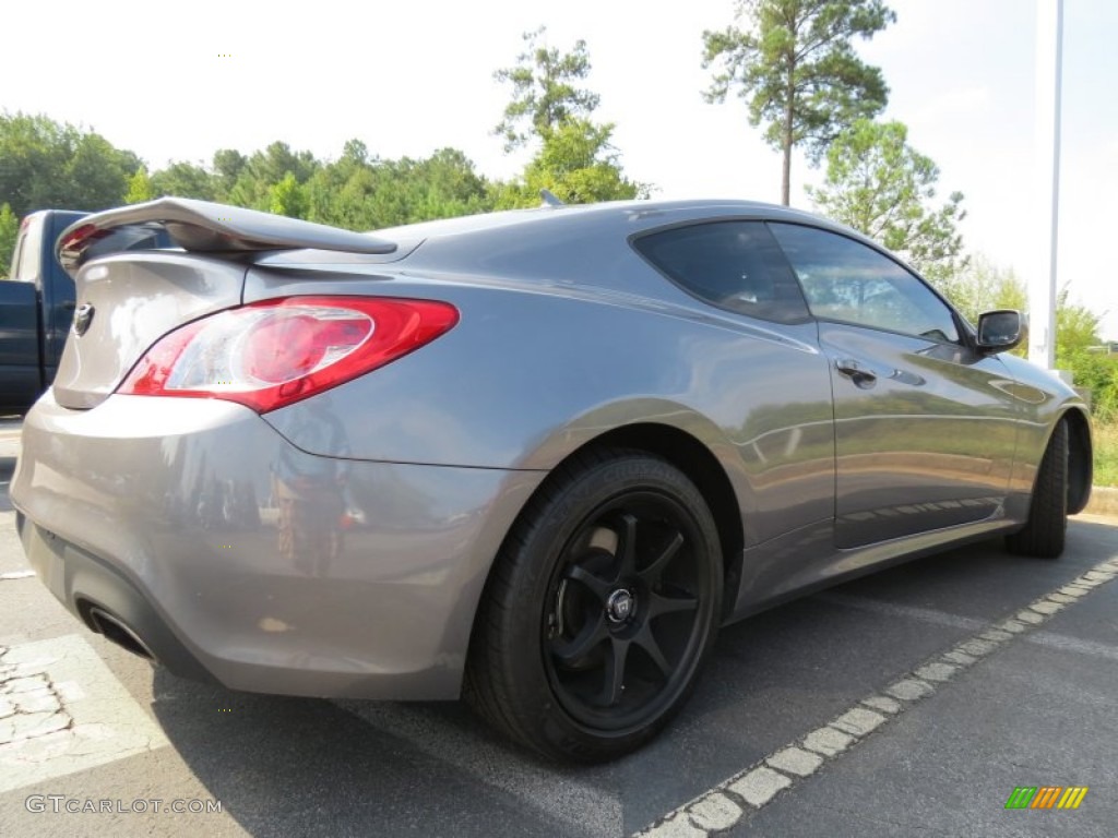 2010 Genesis Coupe 2.0T - Nordschleife Gray / Black photo #3