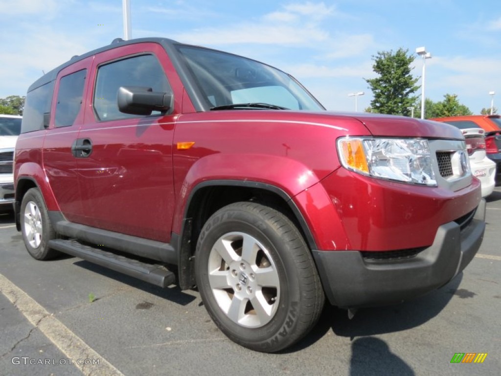 2011 Element EX - Tango Red Pearl / Gray photo #4