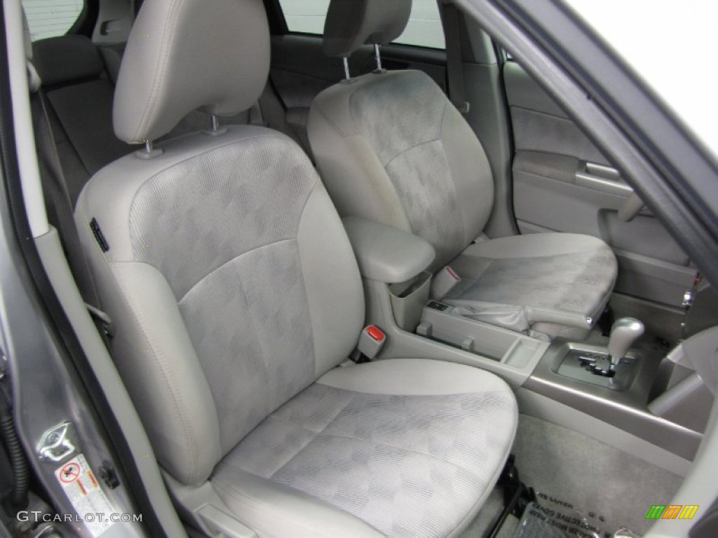 2010 Forester 2.5 X Premium - Spark Silver Metallic / Platinum photo #9