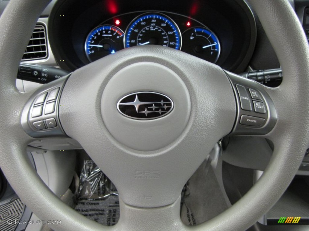 2010 Forester 2.5 X Premium - Spark Silver Metallic / Platinum photo #15