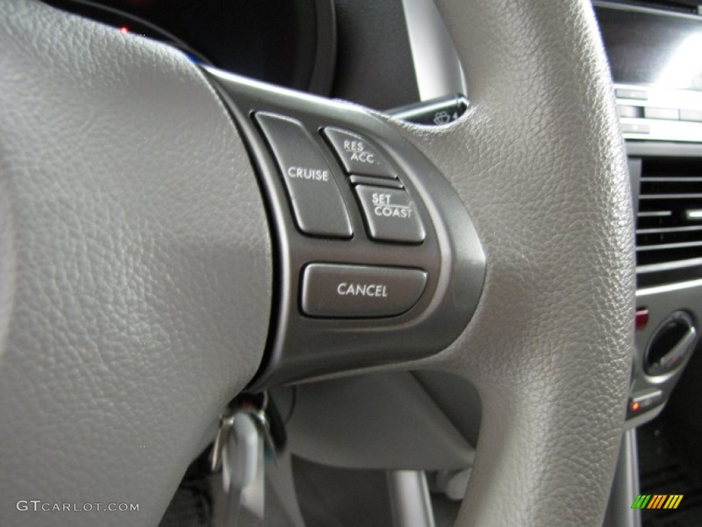 2010 Forester 2.5 X Premium - Spark Silver Metallic / Platinum photo #17