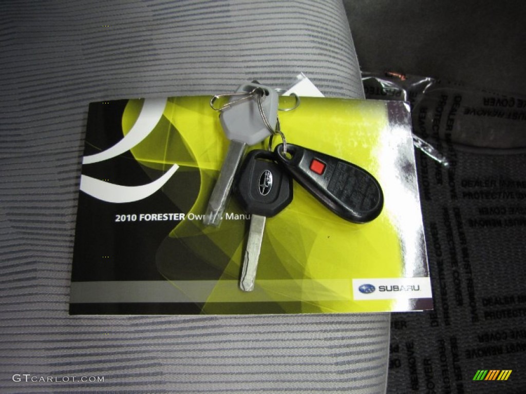 2010 Forester 2.5 X Premium - Spark Silver Metallic / Platinum photo #29